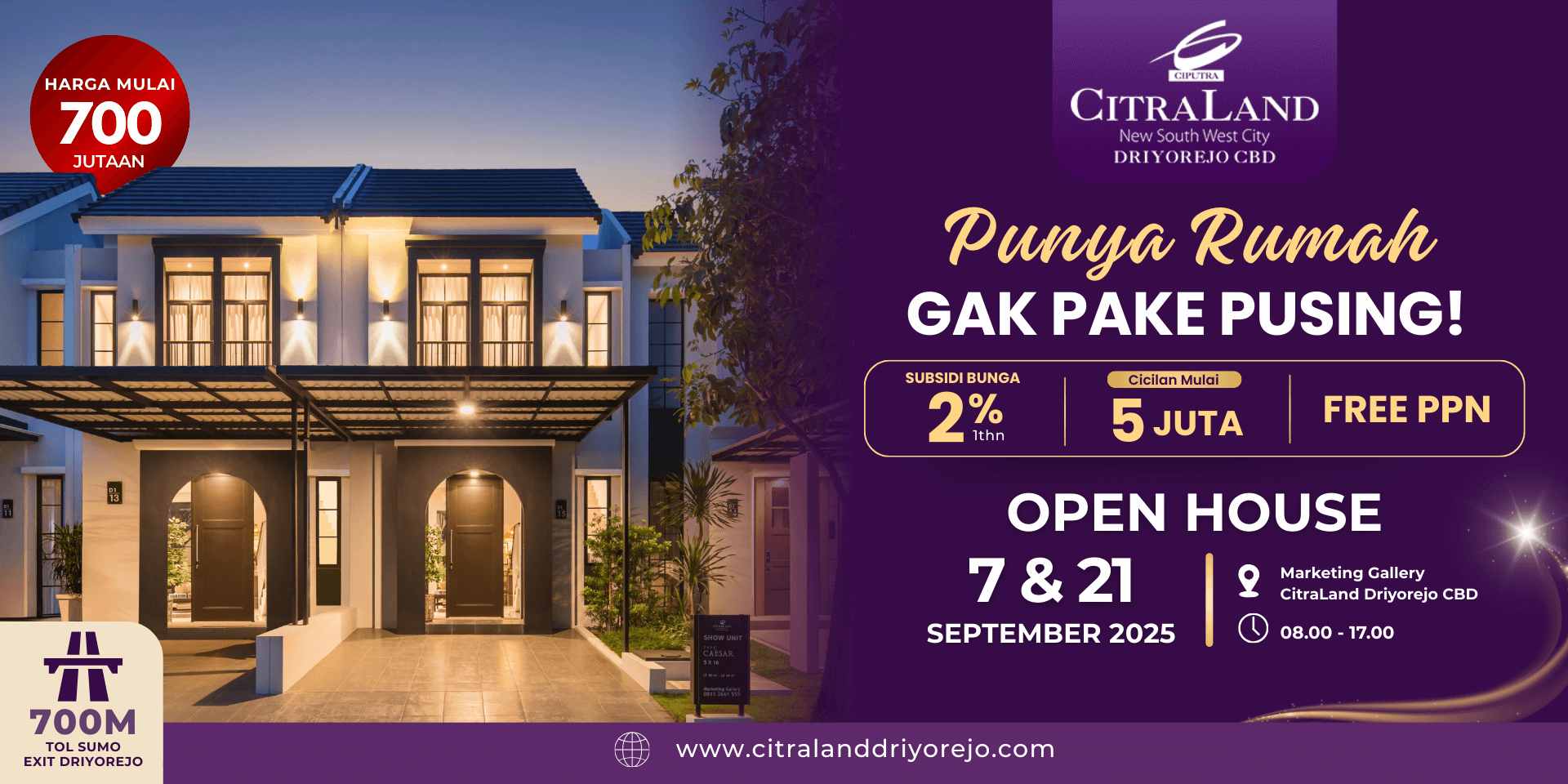 Punya Rumah Gak Pake Pusing