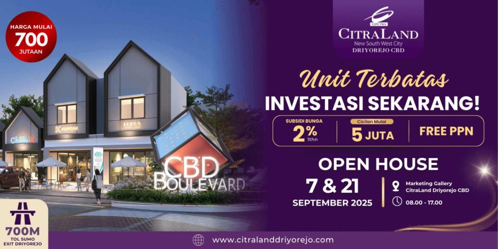 Unit Terbatas! Investasi Sekarang
