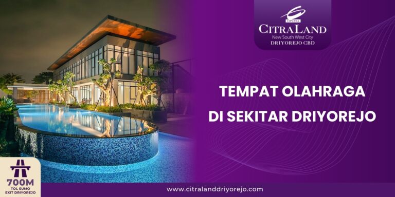 tempat olahraga di driyorejo